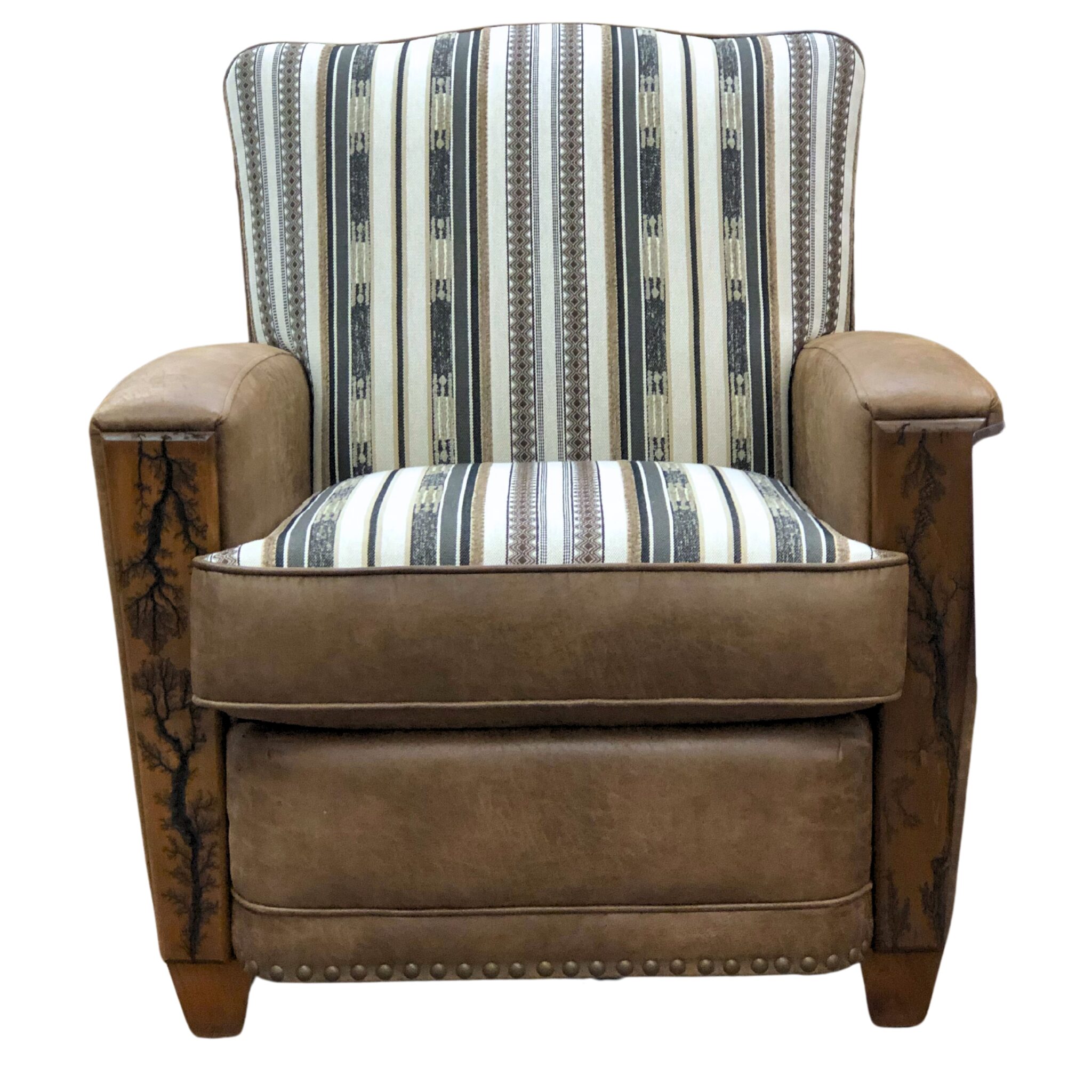 Hollister Chair w/Wood Arms