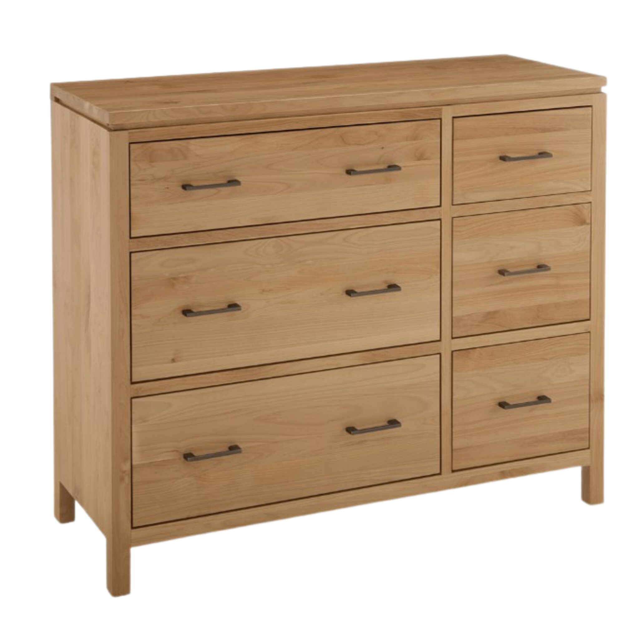 2 West 6 Drawer Combo Dresser