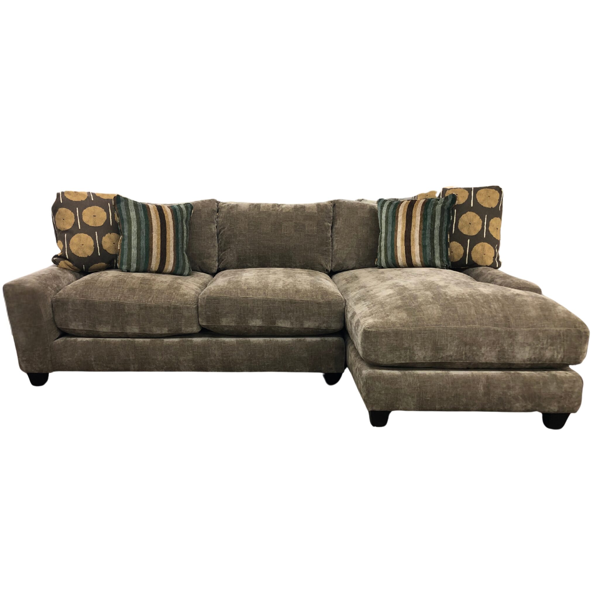 Samab Mocha Sofa Chaise Sectional