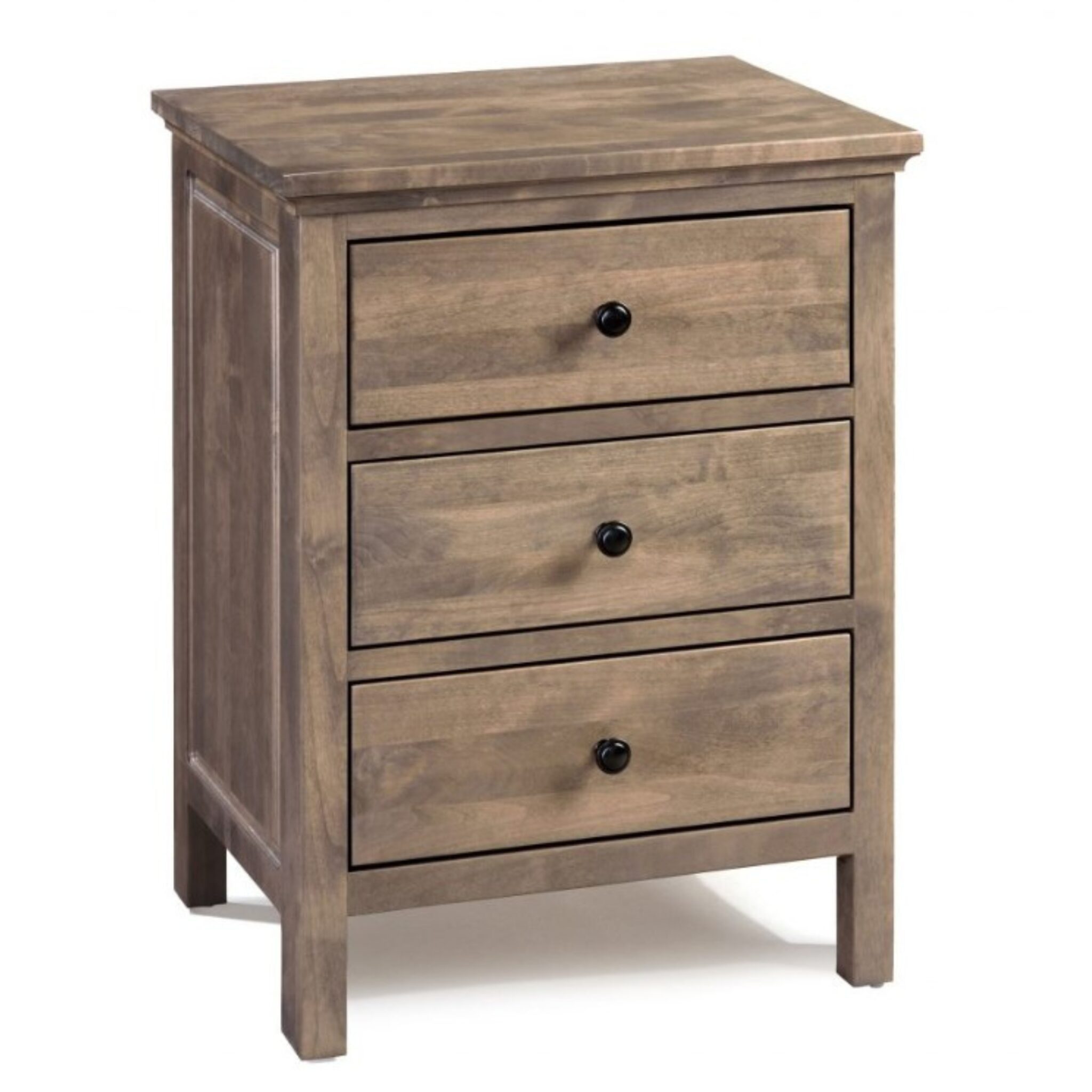 Heritage 3 door wide nightstand