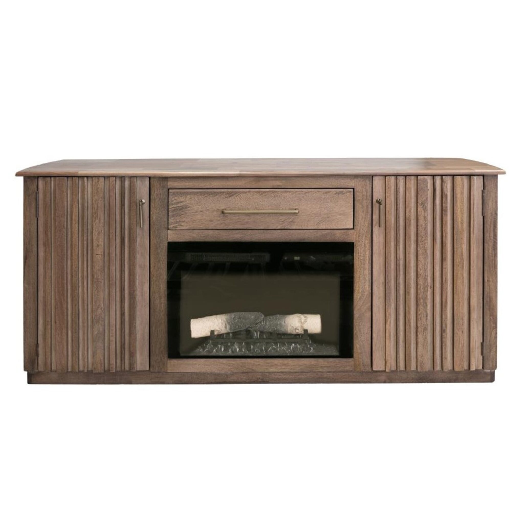 Mezquite Electric Fireplace 70" Tv Stand